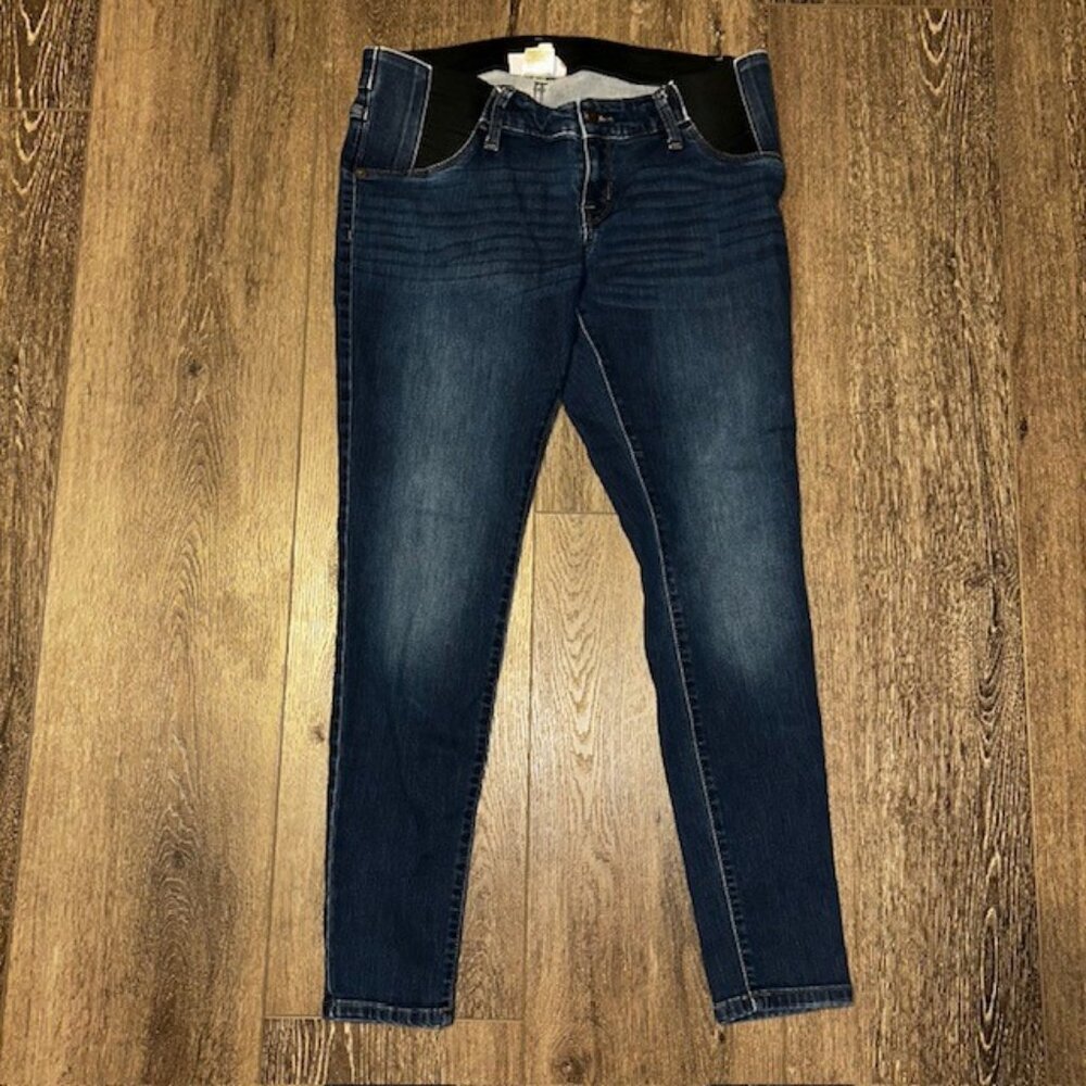 Isabel Maternity By Ingrid & Isabel Jegging Jeans Women's 8/29R Blue Low Rise